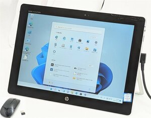 驚き価格 新品無線マウス付き 12インチ 中古タブレット HP Elite x2 1012 G1 第6世代Core m3 高速SSD Bluetooth カメラ Windows11 Office