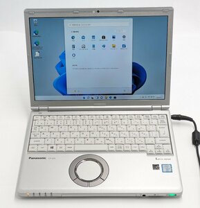 1円～ 日本製 12型 パナソニック ノートパソコン CF-SZ5PDYVS 中古良品 Core i5 8GB SSD 無線LAN Wi-Fi Windows11 Office 保証有 即使用可