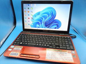 新品SSD480GB【Core i7】Win11最新Ver.23H2★東芝dynabook T451/58ER★モデナレッド★メモリ8GB★Office2021★Webカメラ★BD-RE★Wi-Fi