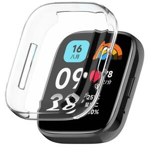 【匿名配送】Xiaomi Redmi Watch 3 Activeアクティブ保護ケース透明