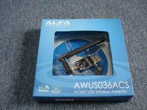 中古 ALFA AWUS036ACS 小型無線LAN USBアダプター ジャンク扱い