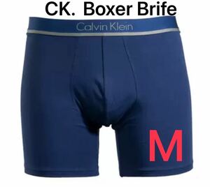 【送料無料】新品★Calvin Klein カルバンクライン メンズ ボクサーブリーフ Mサイズ 青