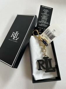 【送料無料】新品 Ralph Lauren ラルフローレン★キーホルダー　黒