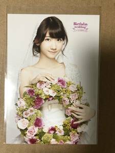 AKB48 柏木由紀 Birthday Wedding セブンネットショッピング特典 生写真 店舗特典