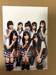 NMB48 店舗特典 絶滅黒髪少女 共通特典 生写真 山本彩 渡辺美優紀 吉田朱里 上西恵 福本愛菜 山田菜々 小笠原茉由 AKB48