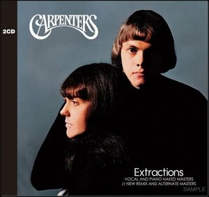 カーペンターズ EXTRACTIONS : VOCAL AND PIANO NAKED MASTERS / NEW REMIX AND ALTERNATE MASTERS (2CD)　CARPENTERS