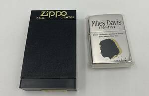 N1968 【ZIPPO】未使用 マーランド社 マイルスデイビス ジッポー Miles Davis 1926-1991