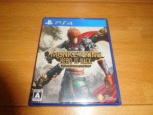 [中古] PS4ソフト 『MONKEY　KING』 モンキーキング・ヒーロー・イズ・バック