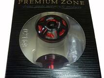 ■未使用 プレミアムゾーン PREMIUM ZONE ハンドルバーエンドプラグ CRYSTAL レッド (ハンドル内径14～19mm) デイトナ98554 ■GR-231102_画像3