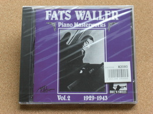 ＊FATS WALLER／Piano Masterworks VOL.2（151132）（輸入盤・未開封品）