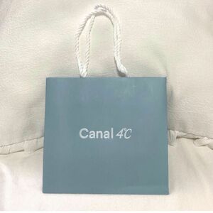 カナル4℃ Canal 4℃ ショッパー 紙袋 ラッピング プレゼント ギフト ショップ袋 ネックレス ペアリング 彼女 