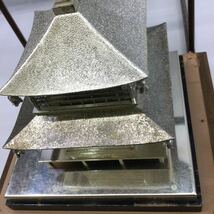 Y【同梱可】【1円スタート】金閣寺 ガラスケース 置物 オブジェ 京都 インテリア 和風_画像5