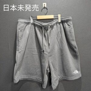 【日本未発売】THE NORTH FACE ノースフェイス スウェット ショートパンツ ハーフパンツ メンズ XXL グレー 裏起毛 アメリカ US限定