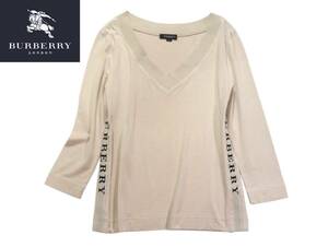  Burberry London BURBERRY LONDON side Logo tape V neck cut and sewn 1