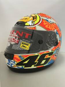 新品未使用美品！agv／VR／V.Rossi／バレンティーノ・ロッシ／レプリカヘルメット／サイズ L