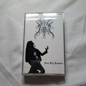 【国産ブラックメタル】 Dark fog eruption ‐ Blood moon rising アングラ black metal mayhem darkthrone カセットテープ