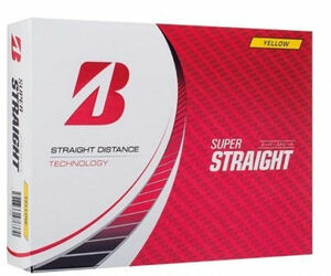 Bridgeston Golf super STRAIGHT ボール　黄色　新品未使用