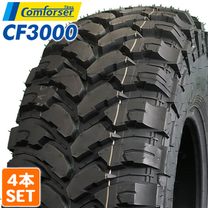 【2022年製】 COMFORSER 215/85R16LT LT 115/112Q 10PR CF3000 コンフォーサー MTタイヤ マッドタイヤ 4本セット