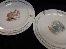 y3154 未使用保管品THE WORLD OF PETER RABBIT パーティー皿10枚セット　ピーターラビット　食器　プレート_画像4