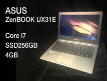 ASUS ZenBOOK UX31E Core i7/SSD256GB/メモリ4GB_画像1