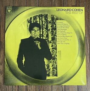 ◆LEONARD COHEN - THE BEST OF レナード・コーエン US盤再発LP