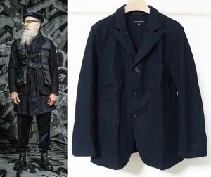 16AW Engineered Garments エンジニアードガーメンツ Bedford Jacket 20oz melton ベッドフォード ジャケットXS 紺 メルトン ウール