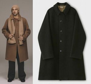 22AW PHIGVEL フィグベル GOODMANS OVER COAT クラシック バルカラー オーバー コート 3 FOREST