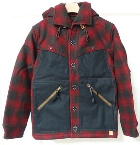 COLIMBO コリンボ ORIGINAL FORESTER COAT HEAVY WEIGHT WOOL MELTON フォレスター コート S ウール メルトン チェック