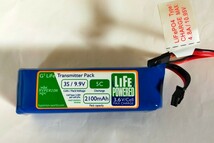 ハイペリオン送信機用LiFeバッテリー 3セル9.9V_画像1