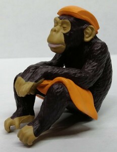 どうぶつサウナ　チンパンジー　サウナ　猿　フィギュア