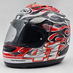 ARAI RX-7 RR5 HAGA SBK アライ RX7RRV ハガSBK 芳賀 Sサイズ (55-56cm) 