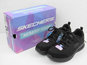 【未使用訳あり】 レディース スケッチャーズ SKECHERS MEMORY FOAM BOUNTIFUL-BE KIND スニーカー ブラック 25cm 【0927】
