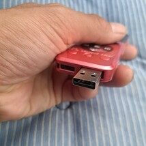 ジャンク品　電池不良　部品取り ソニー SONY ICレコーダー　ボイスレコーダー ICD-UX543F ピンク　本体のみ_画像5
