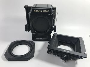 1000円〜■★動作未確認★ Mamiya RZ67 PRO Ⅱ 中判フィルムカメラ WINDER Ⅱ ワインダー 2 蛇腹フード付 ★2279214★p3456