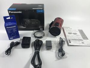 1000円〜■★通電確認のみ★ Panasonic VX1M 4K デジタルビデオカメラ HC-VX1M 64GB 内蔵メモリー 付属品付 ★2335208-250★p3547