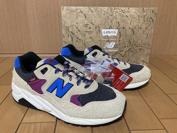 【27.5cm】Levi's × New Balance MT580 LE2 ベージュ ニューバランス リーバイス 576,990,991,992,996,1300,1400,1500,1700