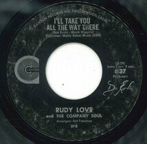 ★ソウル7ep「ルディー・ラヴ Rudy Love / Happiness c/w I'll take you all the way there」1970年 米オリジナル！_画像1