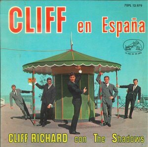 ★SPAIN 7EP「クリフ・リチャード CLIFF RICHARD EN ESPANA」PERFIDIA/SOLAMENTE UNA VEZ/TUS BESOS..全曲 スペイン語歌唱