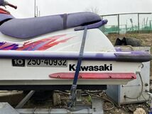 y2921◆直接取引 大阪発 カワサキ kawasaki ジェットスキー ZXI トレーラー付 JETSKI 中古_画像2