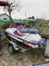 y2921◆直接取引 大阪発 カワサキ kawasaki ジェットスキー ZXI トレーラー付 JETSKI 中古_画像1