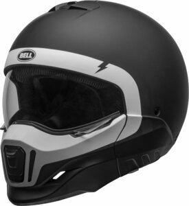 サイズ XL (61～62cm) Bell ベル ブルーザー Broozer オフロード ヘルメット Craniumマット黒/白