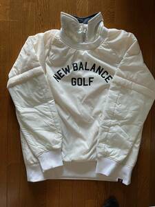 ニューバランスＧＯＬＦ　ＮＢ　アウター　ＸＬサイズ（６）　ホワイト　ゴルフウェア