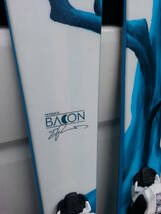 LINE スキー ベーコン SIR FRANCIS BACON 178cm 140-108-136 ビンディング MARKER Griffon バックカントリー ファットスキー_画像3