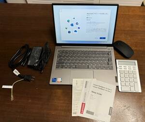 超美品+マウス＋テンキーおまけ付き！ Lenovo ThinkBook 13s Gen 2：Core i5 1135G7(16GBメモリー/256GB SSD/Officeなし)