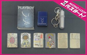 【5EH島11017F】１円スタート★Zippo★PLAYBOY★2004年★ルパン三世★2005年/2007年★1985年/1997年★時計★1995年/1996年★携帯用オイルキ