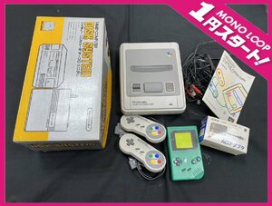 【12YYア12011F】★1円スタート★任天堂★ニンテンドー★ファミリーコンピューター★ゲームボーイ★スーパーファミコン★ジャンク品★