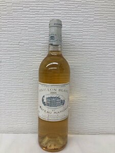 【8k酒12002F】★1円スタート★古酒・未開栓★1本★パヴィヨン・ブラン・デュ・シャトーマルゴー★ワイン★果実酒★2001年★現状品