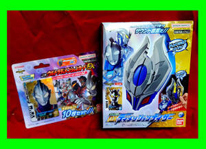  new goods unopened * sound illustrated reference book DX dimension nai The -/DX Ultra dimension card EX.02/ Ultraman Zero 