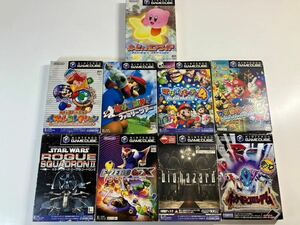 E/1404 ゲームキューブ ソフトまとめ マリオパーティ ゴルフ ポケモンコロシアムカービィ