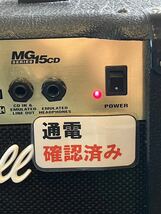 E/1435 通電OK Marshall マーシャル ギターアンプ MG15CD_画像10
